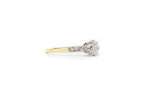 , Antique 0.50ct Diamond Engagement Ring