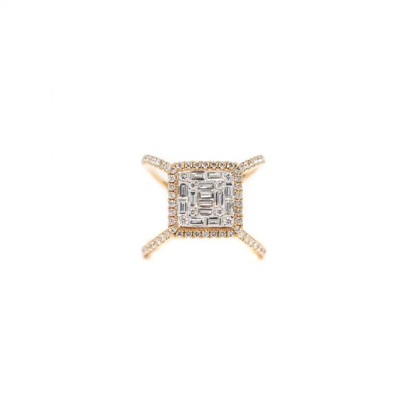 , Diamond Fashion Ring 18KTYG