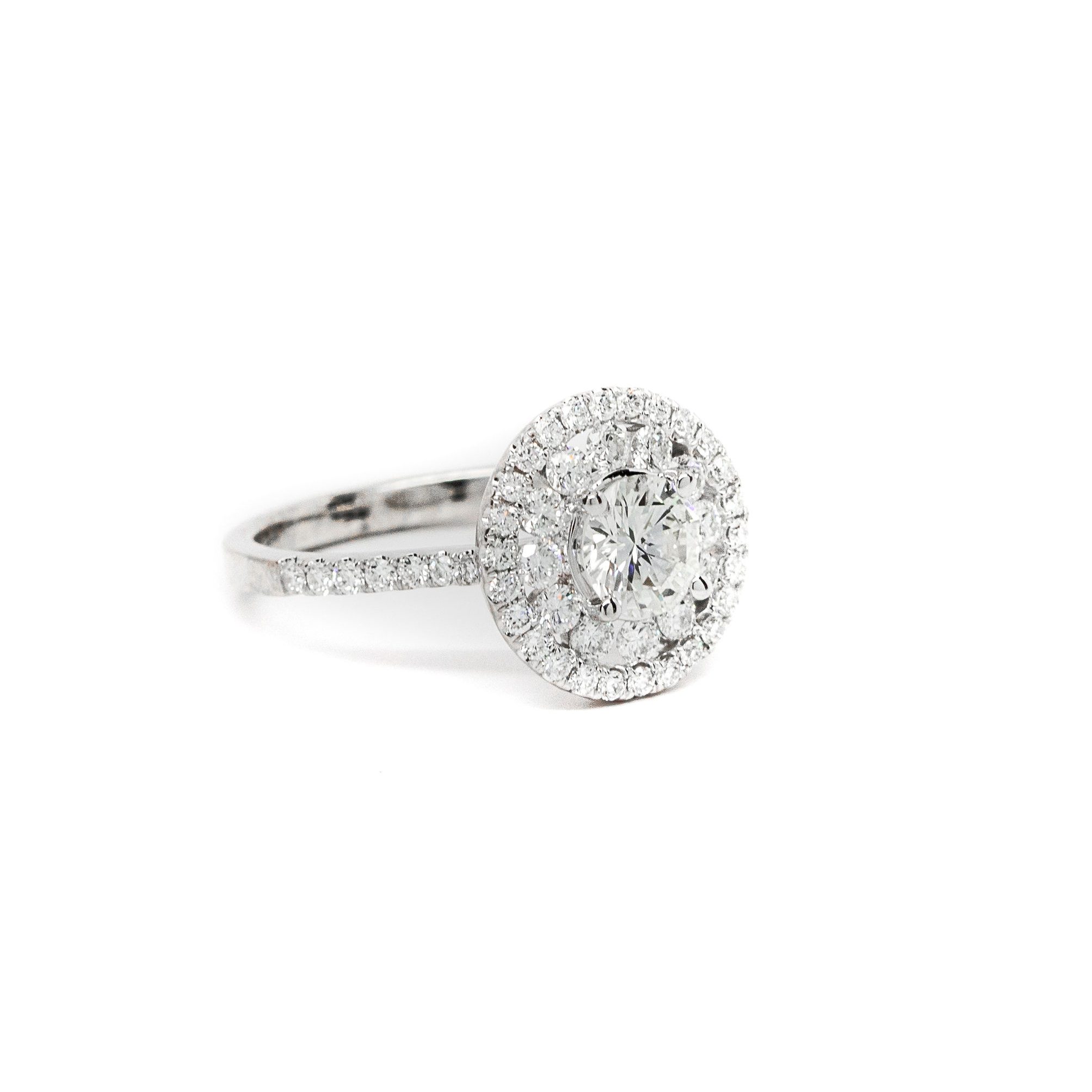 Miriams Jewelry Halo Engagement Ring - Miriams Jewelry
