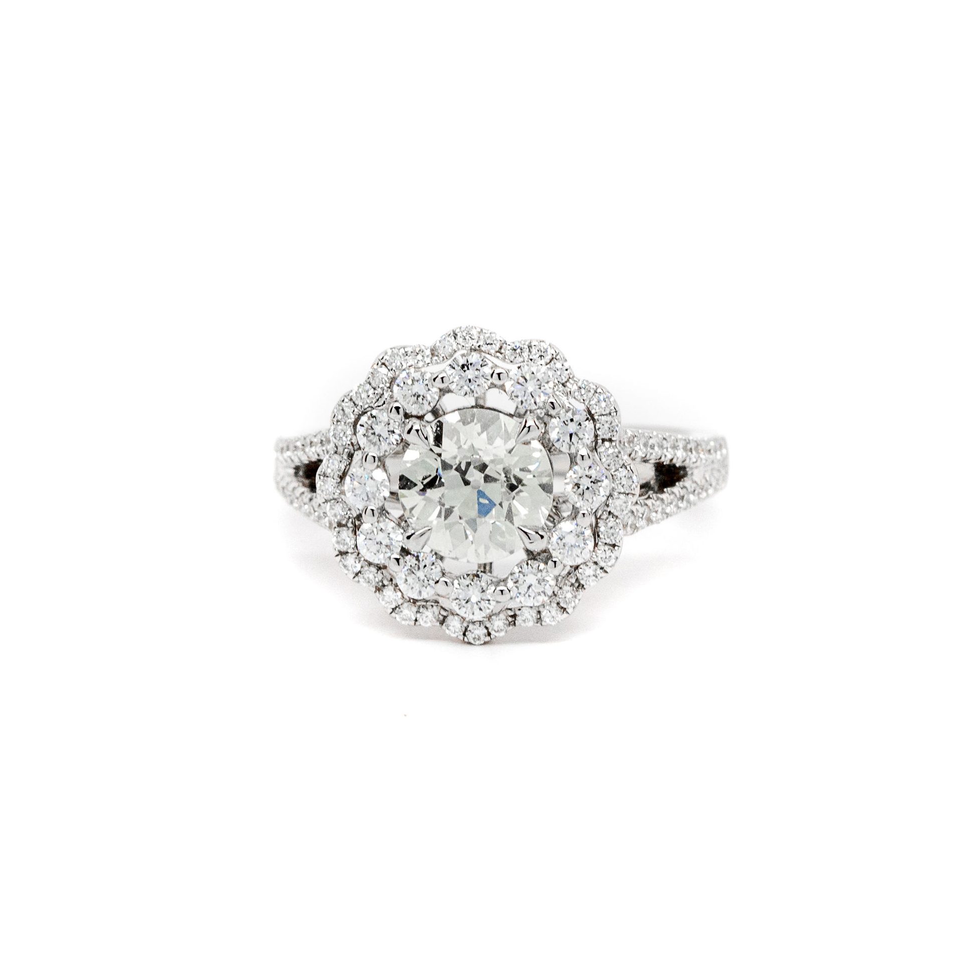 1920s Old European Cut Diamond Ring Platinum 7.60ct OP/SI1 | Vintage engagement  rings, European cut diamond engagement ring, European cut diamond ring