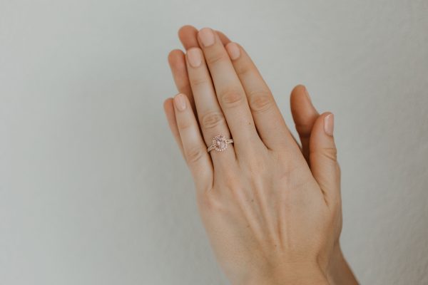 , 1.78 Pink Morganite Ring