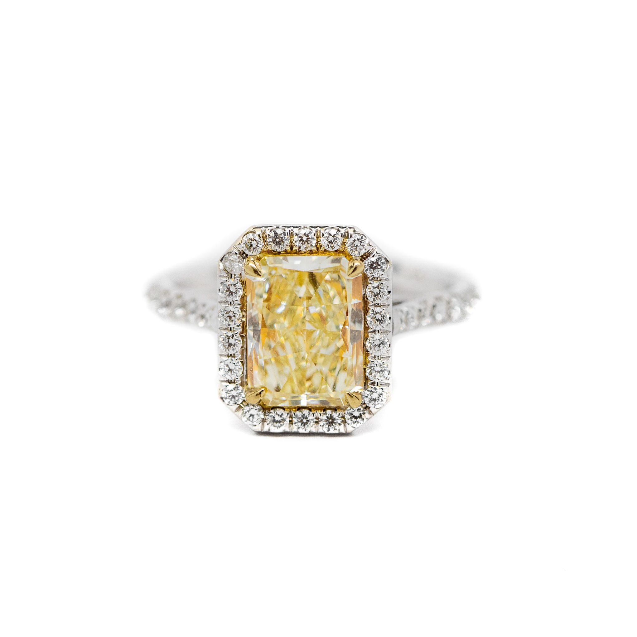 Miriams Jewelry 2.12 Radiant Cut Engagement Ring - Miriams Jewelry