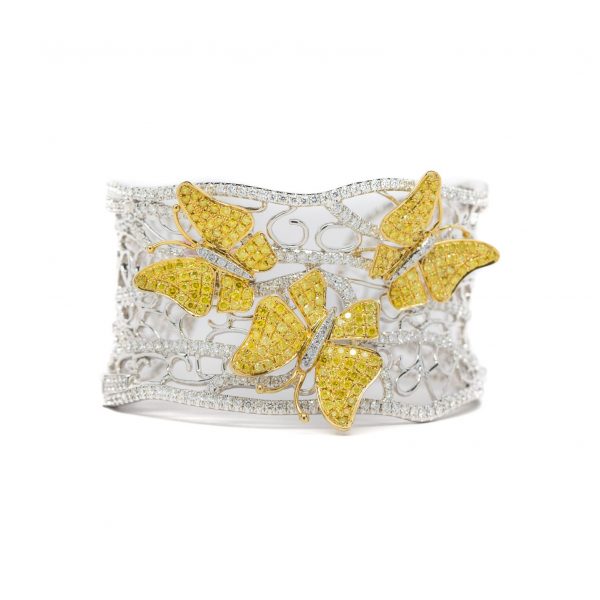 , Diamond Butterfly Bracelet