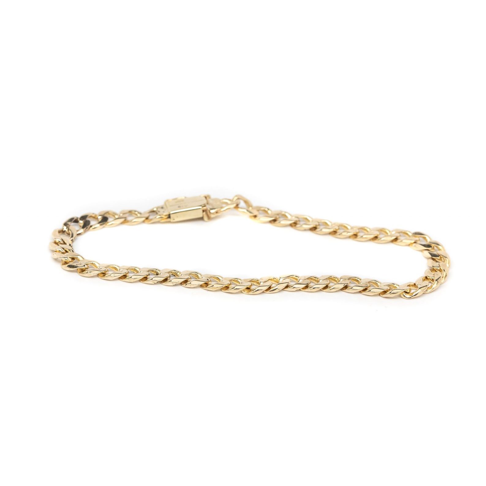 Miriams Jewelry Estate Link Gold Bracelet - Miriams Jewelry