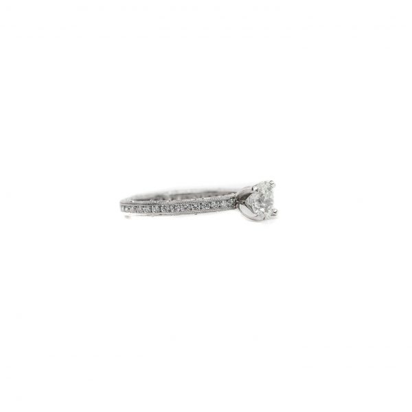 , Old European Cut Diamond Engagement Ring