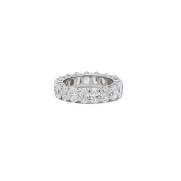 , 5.49 CT Oval Eternity Band