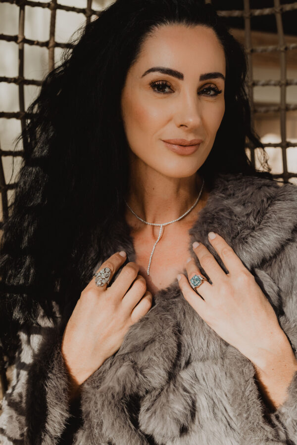 , Diamond Cleavage Necklace