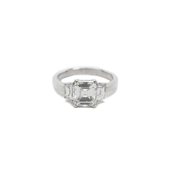 , Emerald Cut Engagement Ring