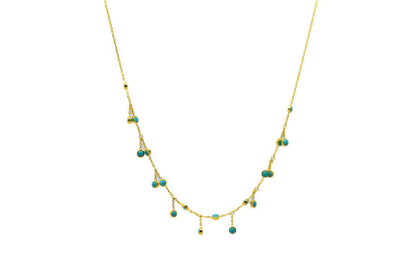 , Turquoise Fashion Necklace