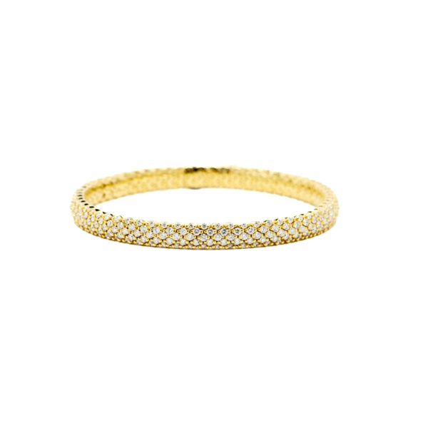 , Yellow Gold Diamond Bracelet