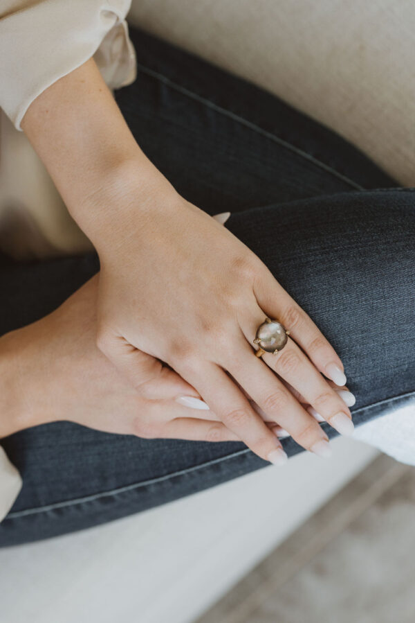 , Smokey Quartz Ring