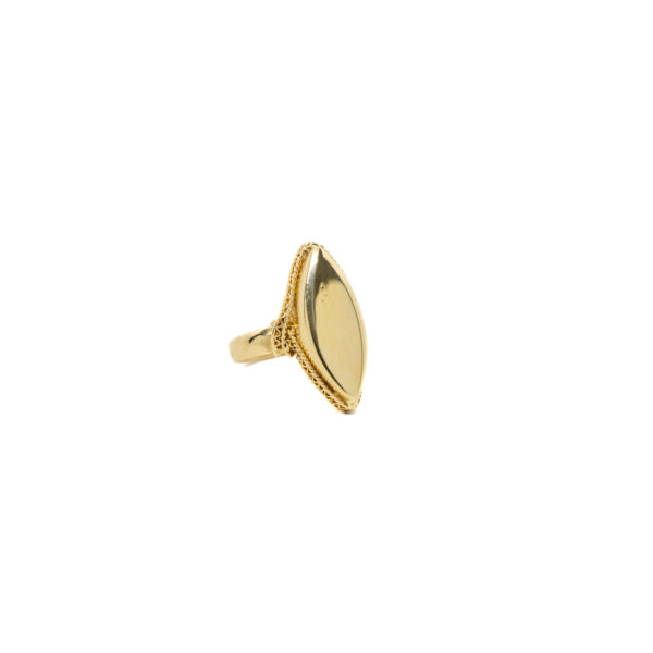 , Estate Engraveable Yellow Gold Ring
