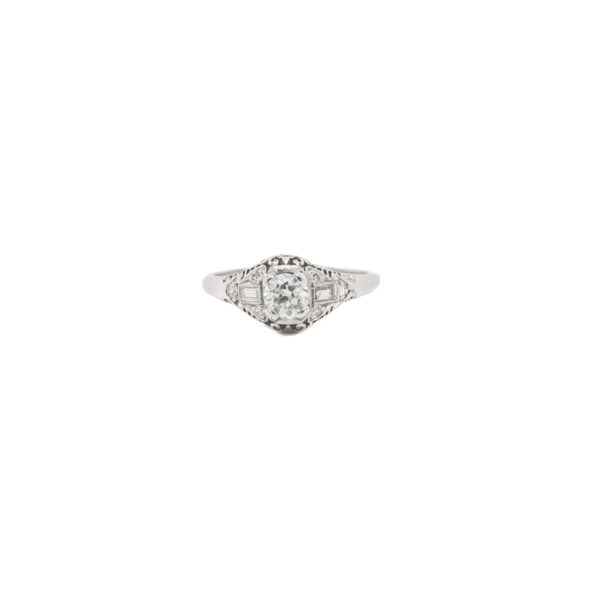 , Antique Diamond Engagement Ring