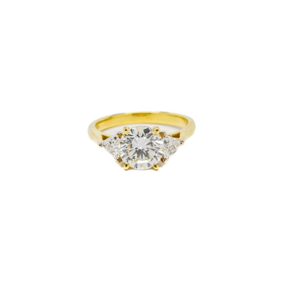, 2.03 CT Diamond Engagement Ring