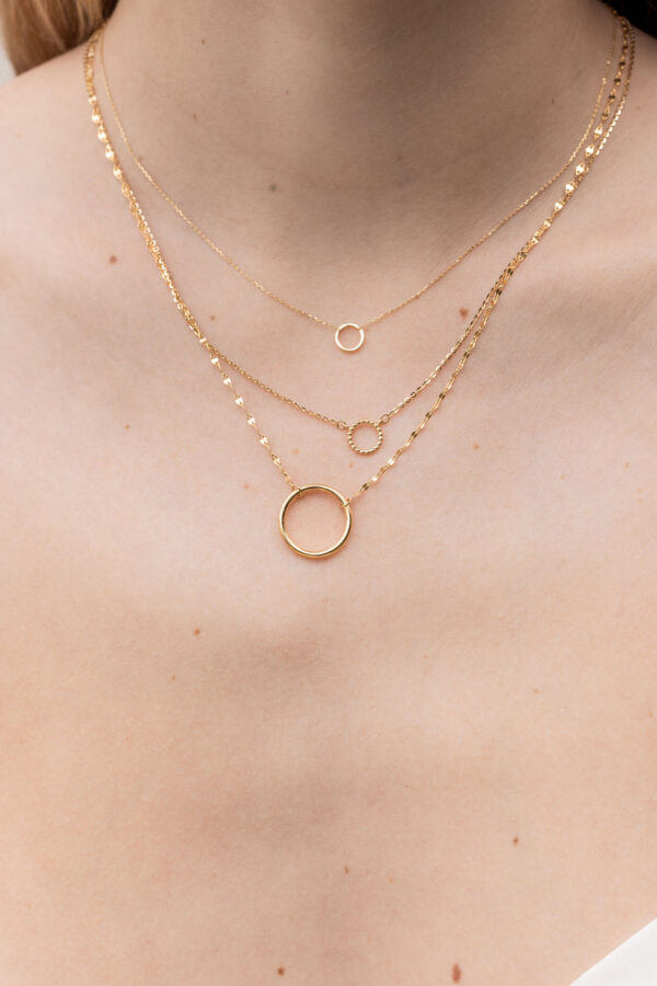 , Bead Circle Necklace