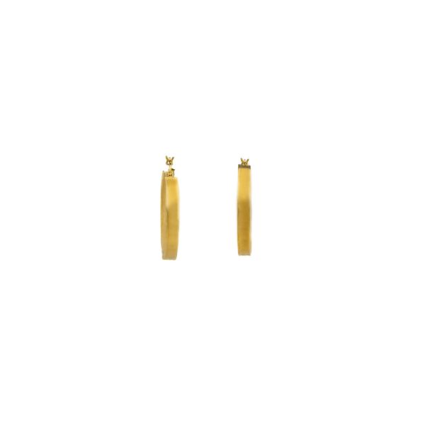 , 14KT Yellow Gold Hoops