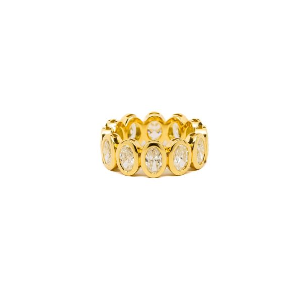 , Eternity Diamond Oval Band