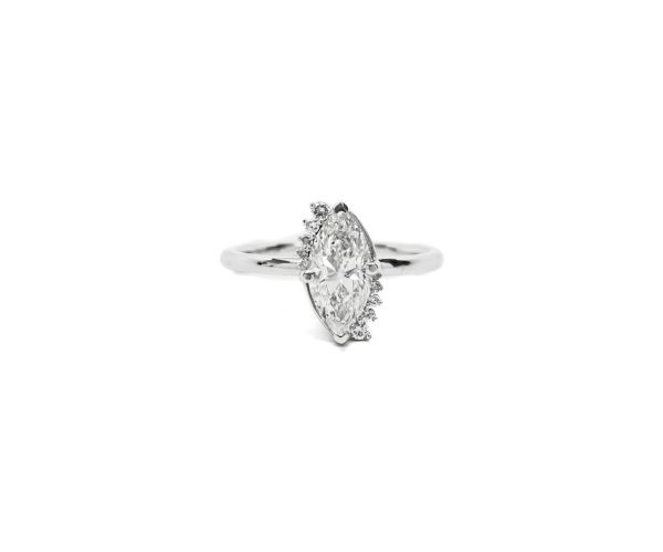 Marquise Cut Engagement Ring