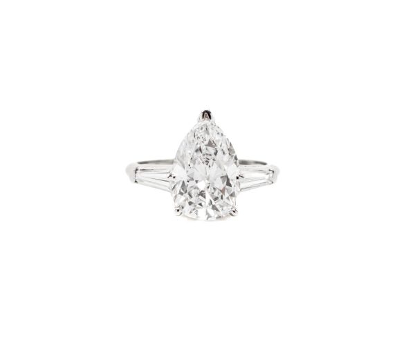 GIA Pear Engagement Ring