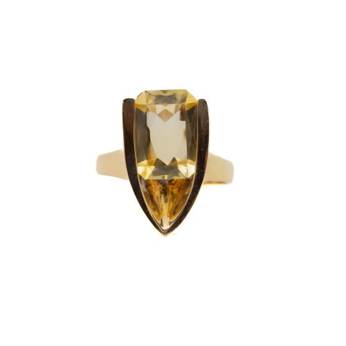 Citrine Vintage Ring