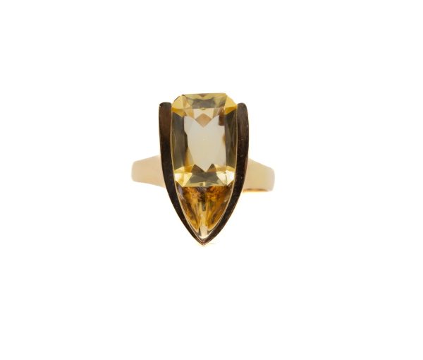 Citrine Vintage Ring