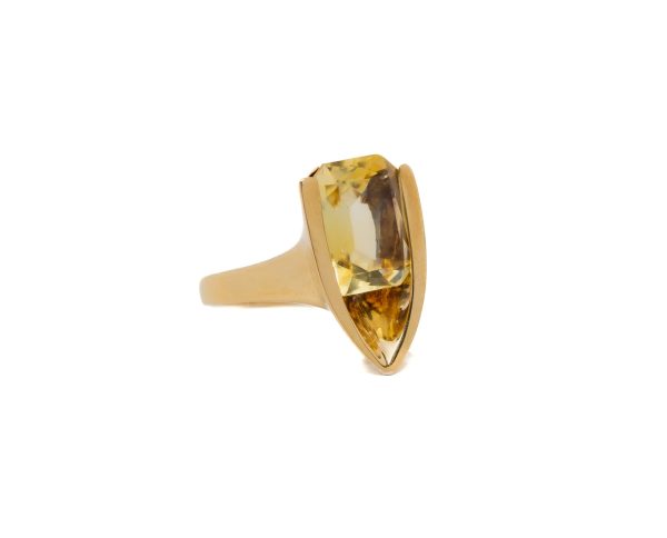 Citrine Vintage Ring - Image 2