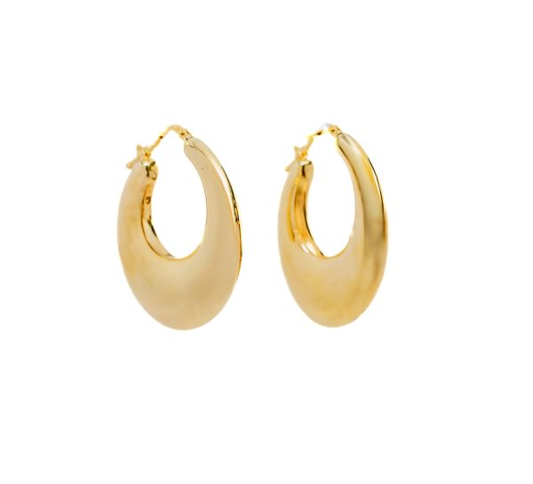 Puffy Omega Hoops