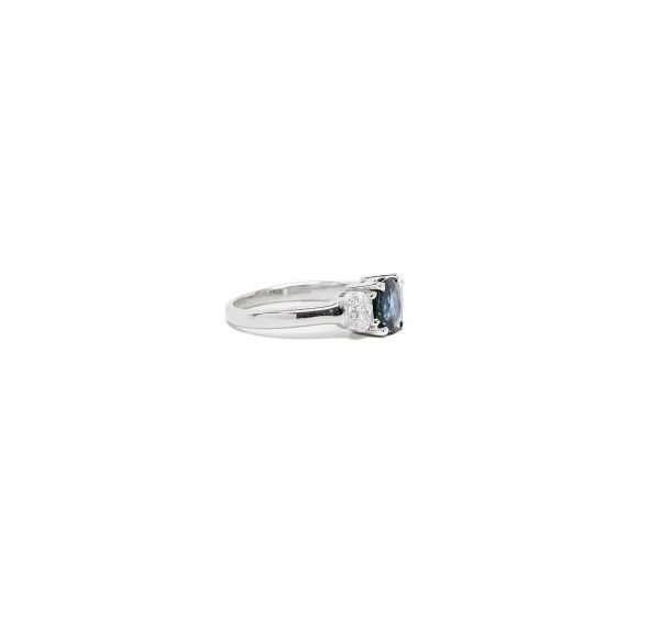 Diamond + Sapphire Ring - Image 2
