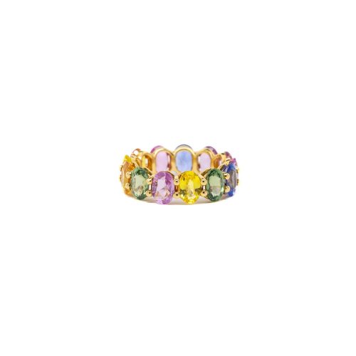 Eternity Multi Sapphire Ring