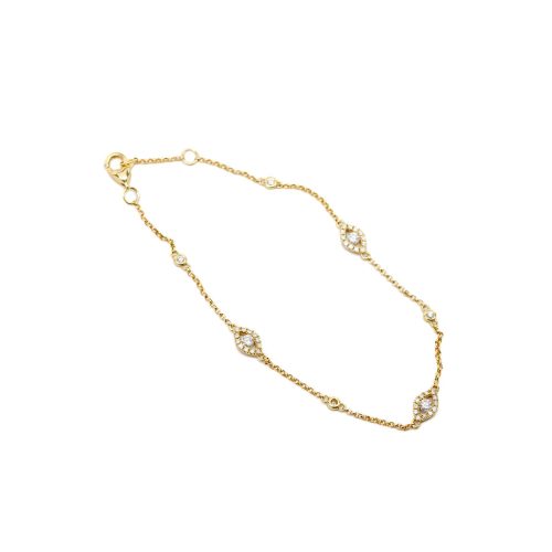 Evil Eye Diamond Bracelet