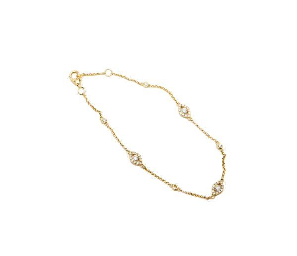 Evil Eye Diamond Bracelet